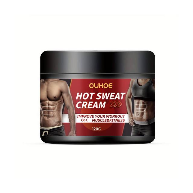 2pcs Hot Sweat Cream, Slimming Safe Belly Fat Burning Cream Easy Absorption Body Building for Men Women for Abdominal Muscle on Productcaster.