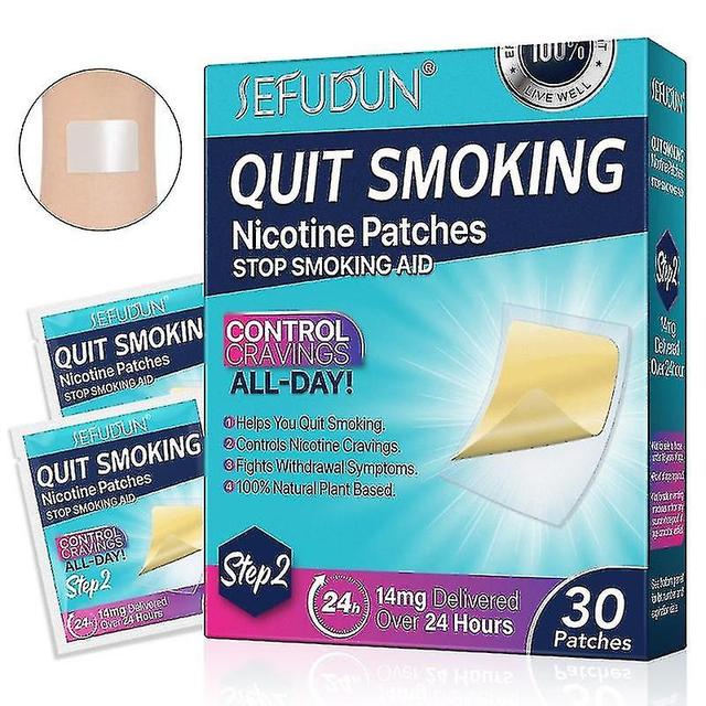 Quit Therapyspatches Plasters Effective Stop Smoking Aid Support Craving Control hg.13 Second stage on Productcaster.