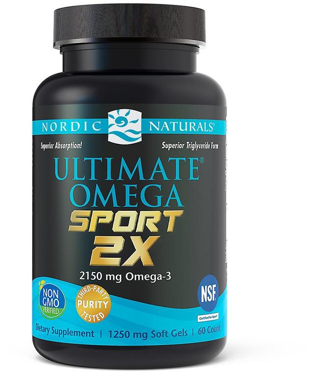 Nordic Naturals Ultimate Omega 2X Sport 60 Softgels on Productcaster.