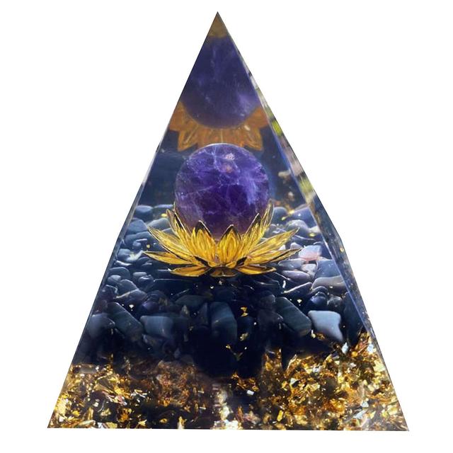 Crystal Pyramid Protection & Positive Energy Generator For Anxiety Relief 11 on Productcaster.