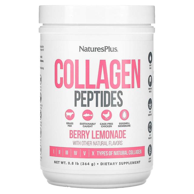 Nature's Plus NaturesPlus, Kollagenpeptider, bærlimonade, 0,8 lbs (364 g) on Productcaster.