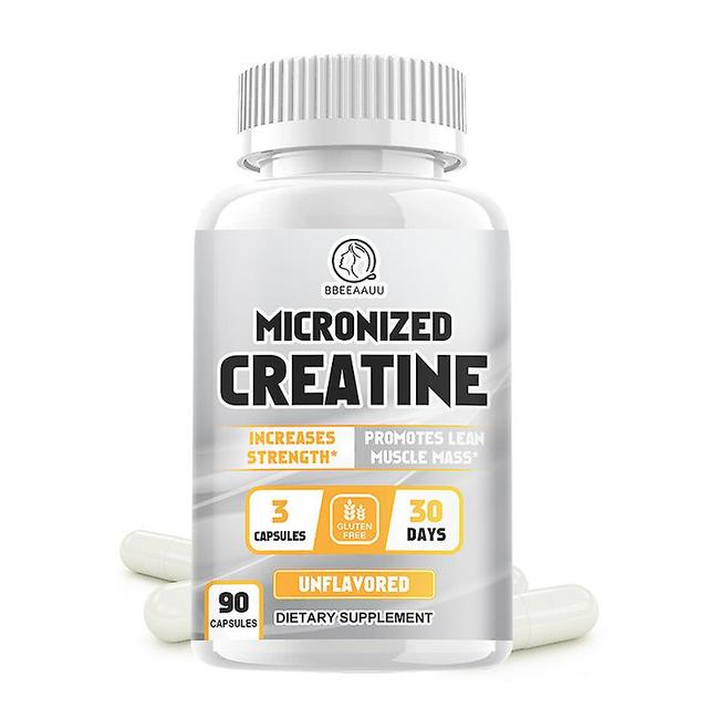 Tib Creatine Monohydrate Capsules Replenish Energy For Muscle Synthesis Muscle Breakout Muscular Sports Dietary Supplements Tib 90pcs on Productcaster.