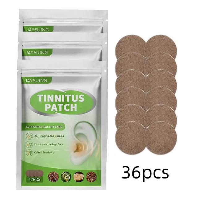 36pcs Tinnitus Treatment Patch For Ear Pain Protect Hearing Loss Sticker Natural Herbal Extract Chinese Medical Plast on Productcaster.