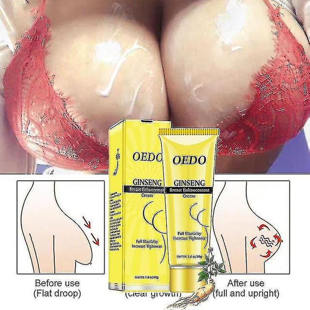 Un2024ed New Ginseng Breast Enlargement Cream Chest Enhancement Promote Female Hormone Breast Lift Firm Massage S on Productcaster.