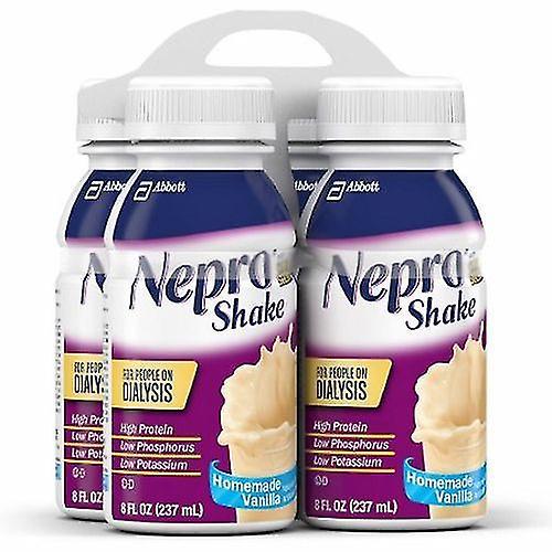 Abbott Nutrition Nepro Shake Oraal Supplement Vanille Smaak, 4 x 8 oz (pak van 1) on Productcaster.