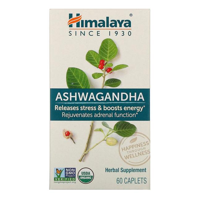 Himalaya, Ashwagandha, 60 Caplets on Productcaster.