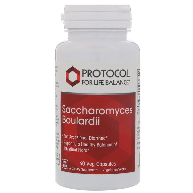 Protocol for Life Balance, Saccharomyces Boulardii, 60 Veg Capsules on Productcaster.