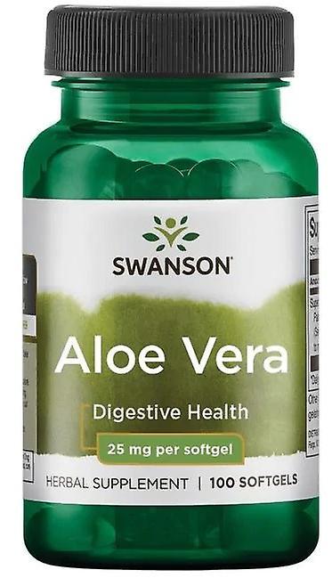 Swanson Aloe Vera 25 mg 100 Cápsula 87614141619 on Productcaster.