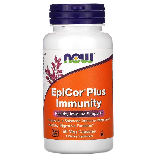 NOW Foods, EpiCor Plus Immunity, 60 cápsulas vegetais on Productcaster.