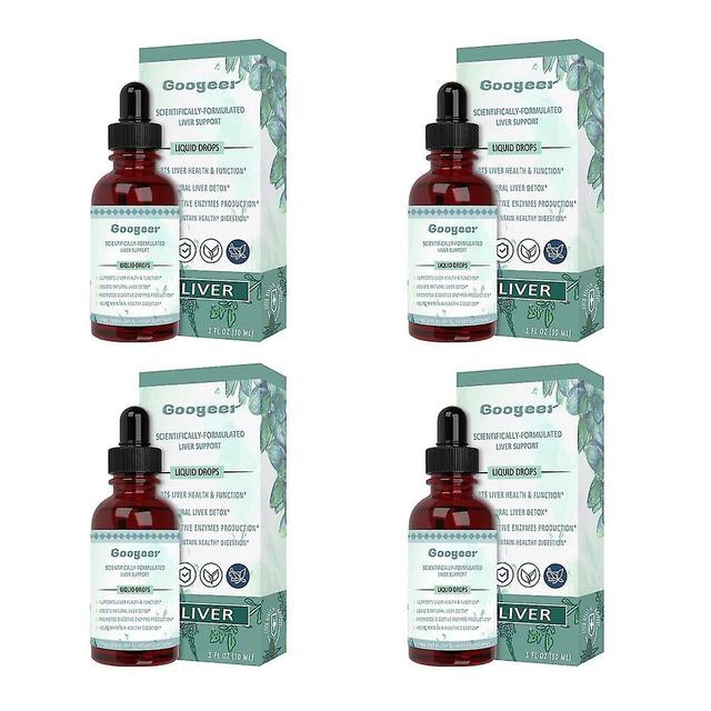 Mysept Health Care Repair Drops Liver Cleanse Detox Liver Support Supplement 4pcs on Productcaster.