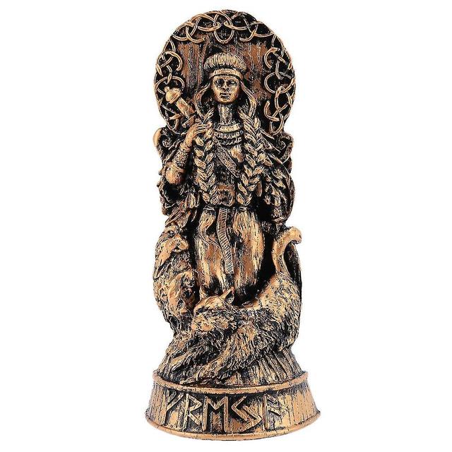 Statue Gods Carving Altar Asatru God Goddes Sculpture Scandinavian Pantheons-a on Productcaster.