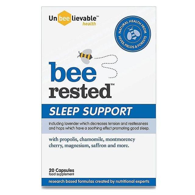 UnBEElievable Health Bee Rested Sleep Support Kapseln 20 (BEE05) on Productcaster.