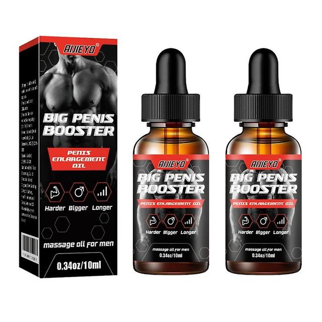 2pcs Men's Natural Penis Enlargement Oil Dick Growth Fast Bigger Thick Longer Cream on Productcaster.