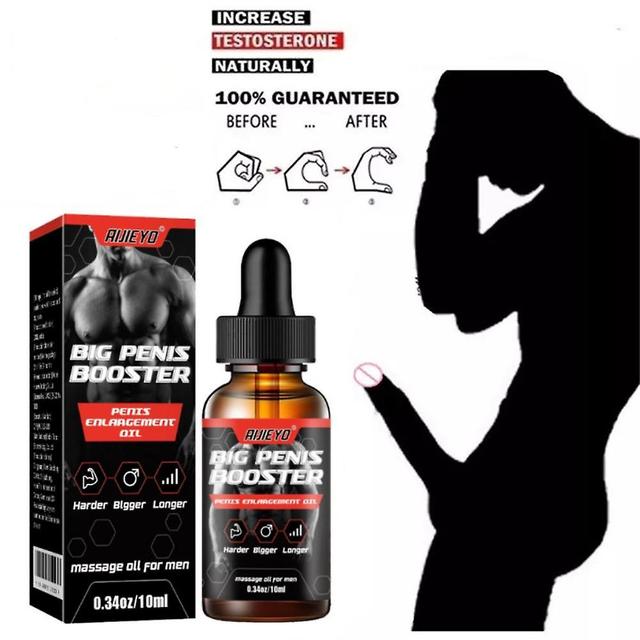 Plus Size Penis Faster Enlargement For Men Xxl Dick Potency Growth Oil 10ml on Productcaster.