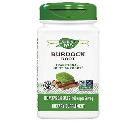 Nature's Way Burdock Root, 100 caps (Pack de 4) on Productcaster.