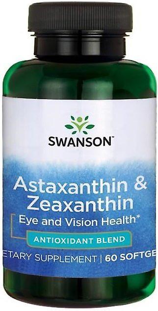 Swanson Astaxanthine & Zeaxanthine 60 Softgels 40 gr on Productcaster.