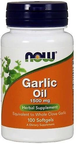 Now Foods Garlic Oil 1500 mg Softgels 100 Units on Productcaster.