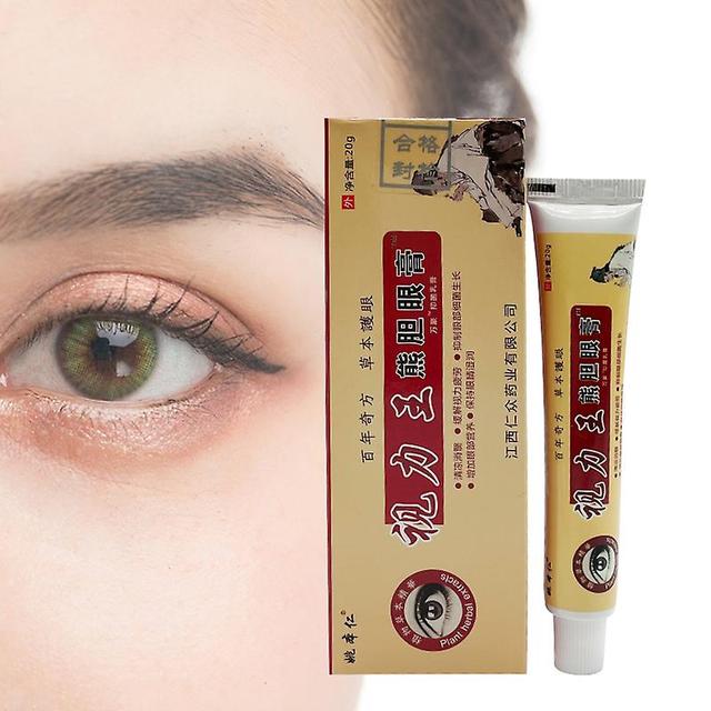 Aswei 2024 20G Chinese Herbal Eye Cream Relief Protection Ointment Eye Fatigue Dry Treat Improve Eyesight Medical Plaster Health Care no box on Productcaster.