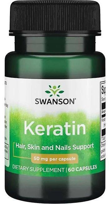 Swanson Keratin 50 mg 60 Kapseln on Productcaster.