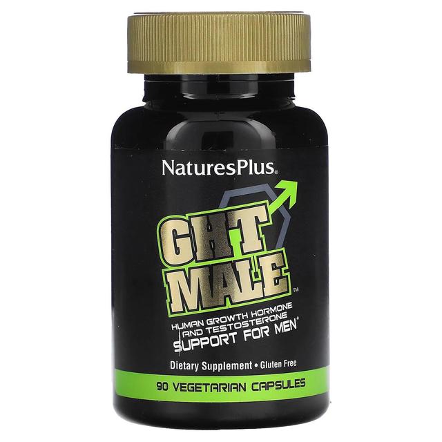 Nature's Plus NaturesPlus, GHT Male, Human Growth Hormone And Testosterone Support For Men, 90 Vegetarian Capsules on Productcaster.