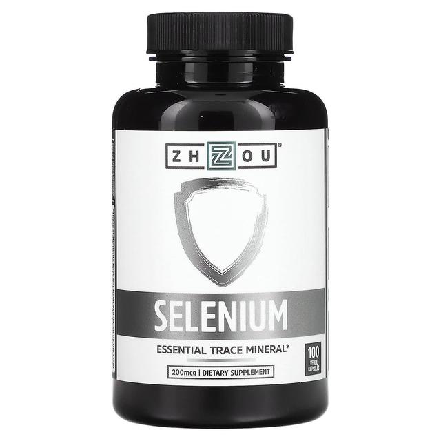 Zhou Nutrition, Selenio, 200 mcg, 100 cápsulas vegetales on Productcaster.