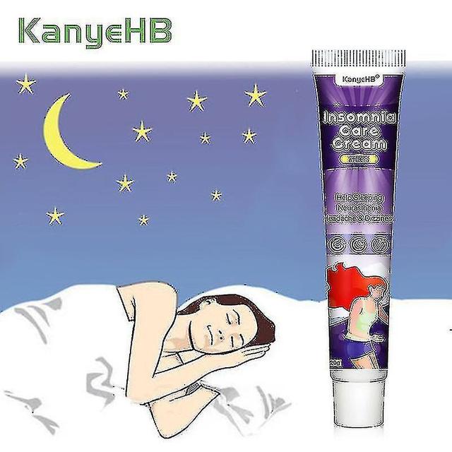 1pcs Sleep Aid Cream Effective Herbal Aromatic Balm Soothing Essential Ointment on Productcaster.