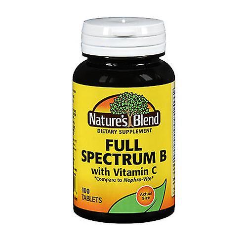 Nature's Blend Full Spectrum B ja C-vitamiini, 100 välilehteä (3 kpl pakkaus) on Productcaster.