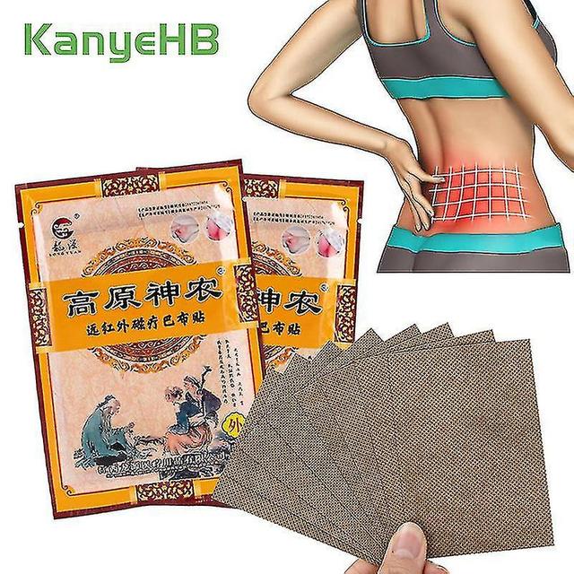 christina show 16pcs/2bags Chinese Herbal Medical Herbs Extract Plaster Pain Relief Patch Back Neck Knee Ache Patch on Productcaster.