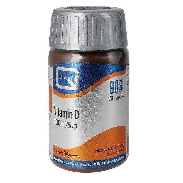 Quest Vitamins Quest vitamíny vitamín D 1000iu záložky 90 (601004) on Productcaster.