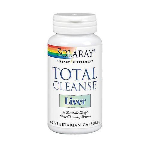 Solaray Total Cleanse Liver, 60 vegetarische Kapseln (Packung mit 1 Stück) on Productcaster.