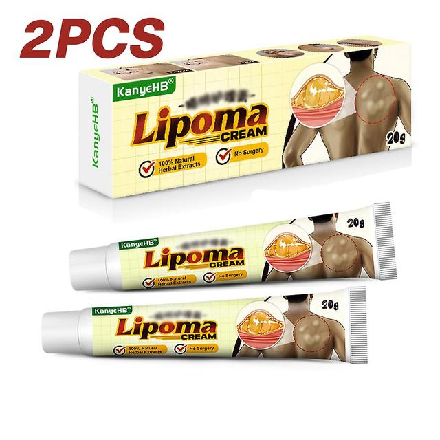 Kpaloft 1/2pcs Lipoma Cream Herbal Lipoma Fat Lumps Removal Ointment For Liploma Reduces Swelling And Fatty Lumps 20g on Productcaster.