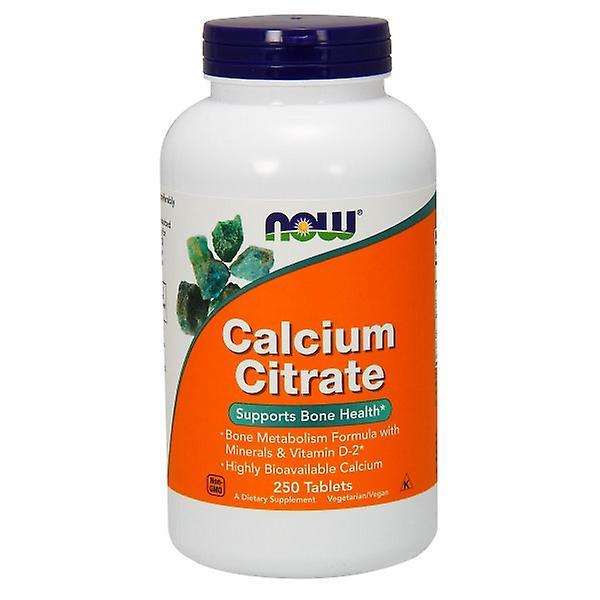 Now Foods Calcium Citrate, 250 Tabs (Pack of 6) on Productcaster.