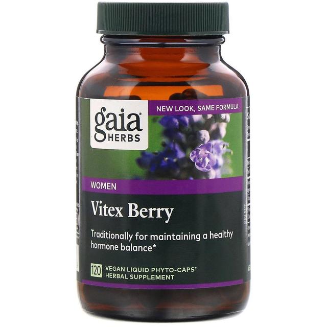 Gaia Herbs Gaia Örter, Vitex Berry för kvinnor, 120 Vegan Liquid Phyto-Caps on Productcaster.