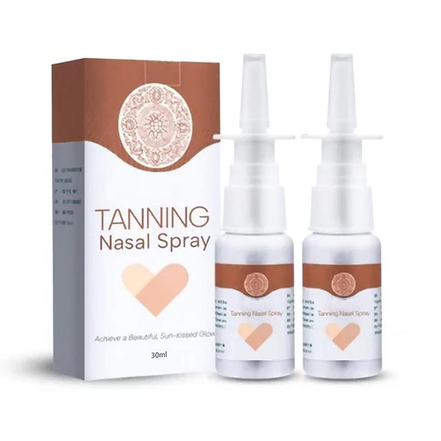 1pc/2pcs 30ml Tanning Nasal Spray Portable Moisturizing Tanning Agents for Women Men on Productcaster.