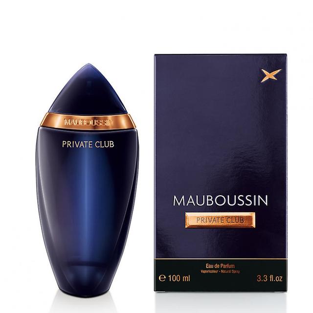 Mauboussin - Private Club 100ml - Herren Eau de Parfum - Holziger und orientalischer Duft Blau & Gold on Productcaster.