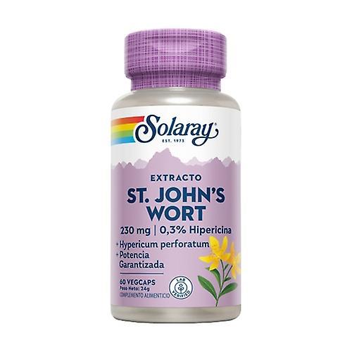 Solaray St. John's Wort 60 vegetabilske kapsler på 230mg on Productcaster.