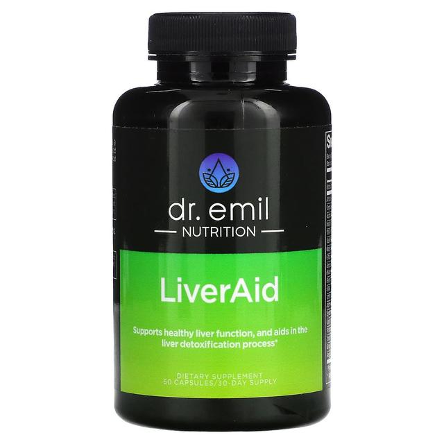 Dr Emil Nutrition, LiverAid, 60 cápsulas on Productcaster.