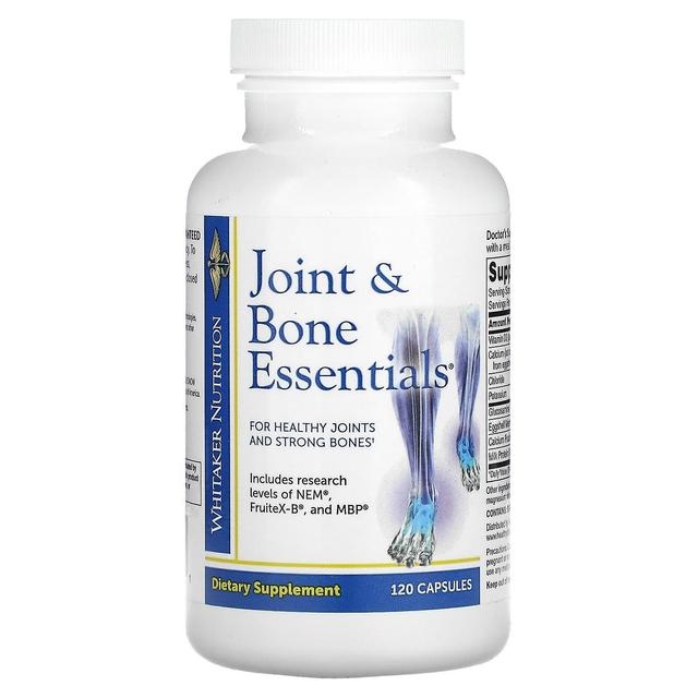 Whitaker Nutrition, Joint & Bone Essentials, 120 Capsules on Productcaster.