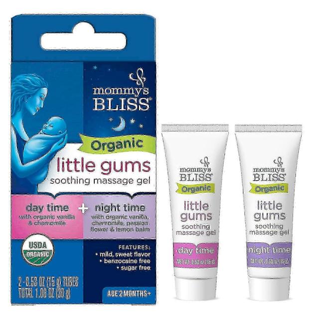 Mommy's Bliss Organic Baby Gum Massage Gel, Combo Pack, 2+ Months, 1.06 Oz on Productcaster.