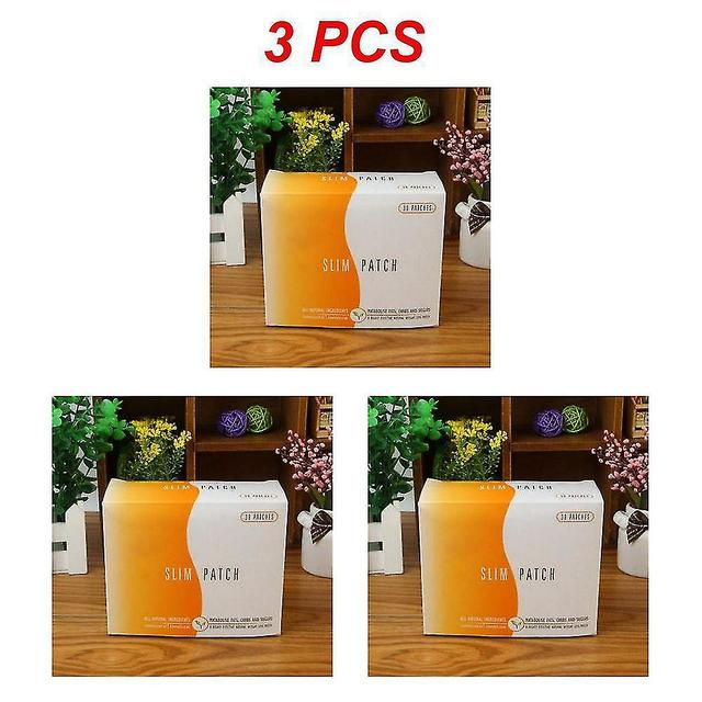 30pcs Extra Strong Slimming Slim Patch Fat Burning Slimming Products Body Belly Waist Losing Weight Cellulite Fat Burner StickerAA 3 boxes on Productcaster.