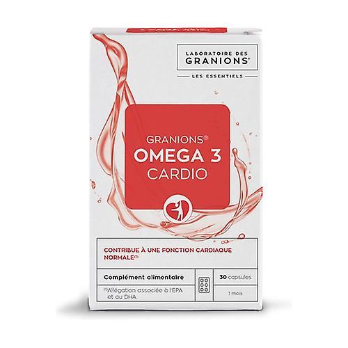 Granions Omega 3 Cardio 30 capsules on Productcaster.