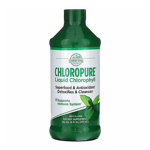 Country Farms Chloropure Liquid Chlorofil, 16 oz (opakowanie 1 szt.) on Productcaster.