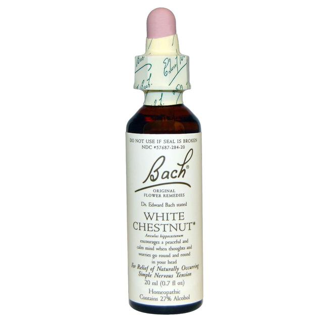 Bach Flower Bach Original Flower Remedies White Chestnut, 20ml on Productcaster.