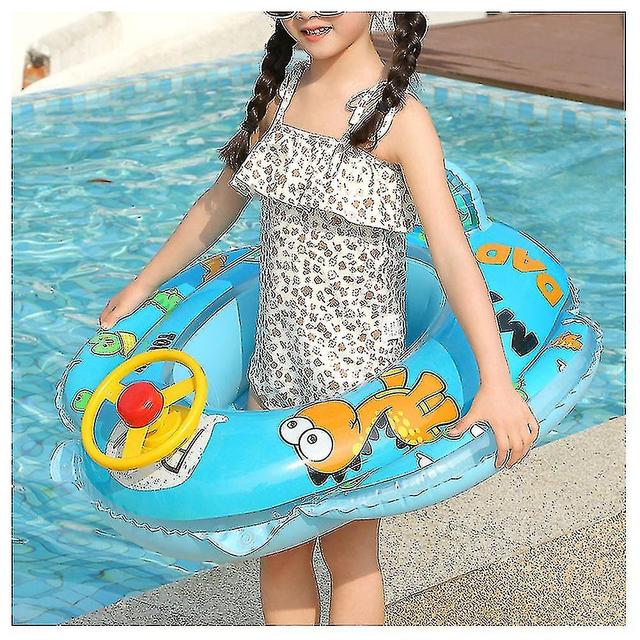 Scacv Plastic Material Swimming Rings With Horns Vacation Waterproof Swim Trainers Soft Durable Swim Trainers Tool As Show 9 on Productcaster.