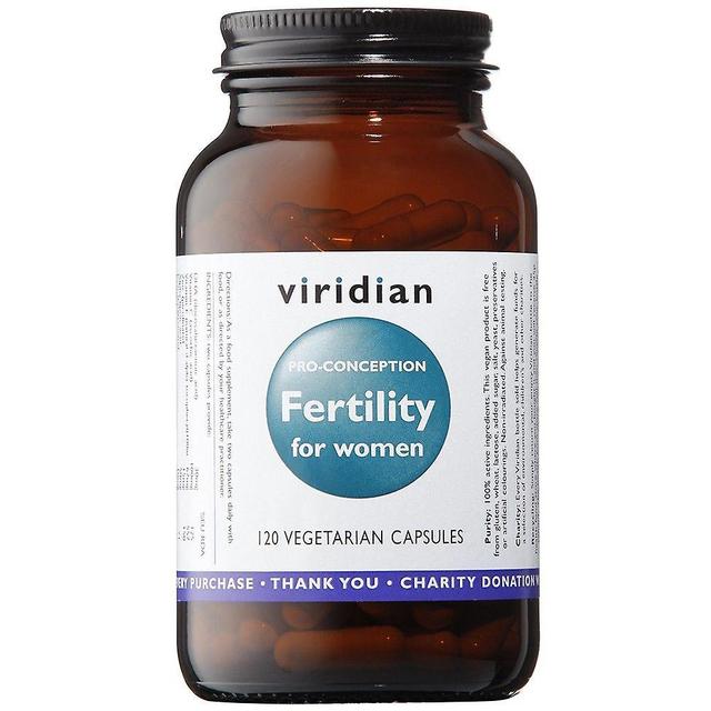 Viridian Fertility for Women Veg Caps 120 (173) on Productcaster.