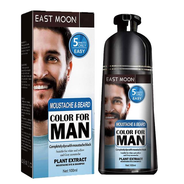 Beard Hair Dye For Men With Biotin Aloe And Coconut Oil Healthy Formula Styling Your Beard And Stubble 01 on Productcaster.