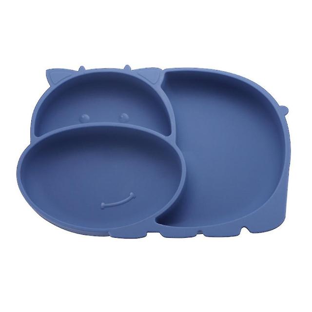 Baby Silicone Suction Cups, Children's Meal Plates, For Dietary Training, Suitable For Microwave Ovens, Bpa Free green on Productcaster.