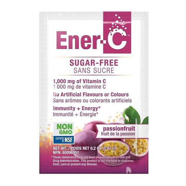 Ener-Life Ener-C Passion Fruit Sugar Free Sachets 30 on Productcaster.