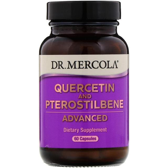 Dr. Mercola, Quercetin and Pterostilbene Advanced, 60 Capsules on Productcaster.