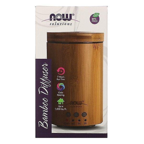 Now Foods, Solutions, Real Bamboo Ultrasonic Oil Diffuser, 1 Diffuser on Productcaster.